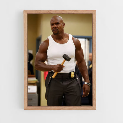 ap-terry jeffords-1 cadre Bois clair