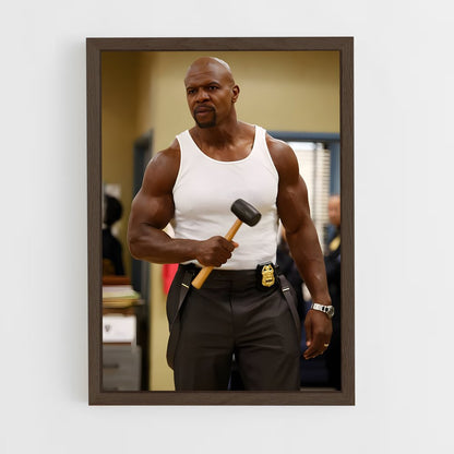 ap-terry jeffords-1 cadre Bois foncé