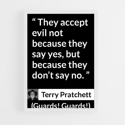 ap-terry pratchett-3 cadre Blanc