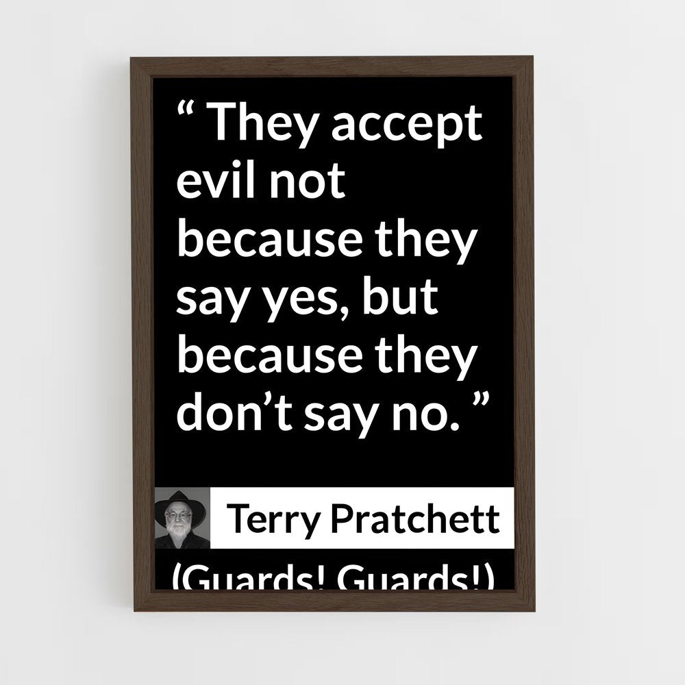 ap-terry pratchett-3 cadre Bois foncé