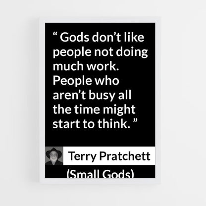 ap-terry pratchett-6 cadre Blanc