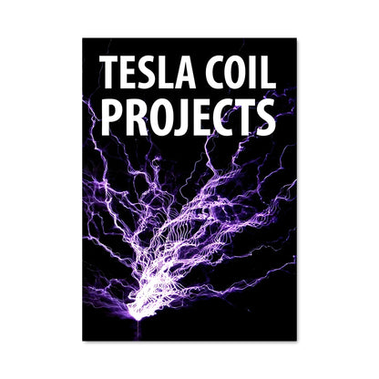 Poster Éclairs de Tesla