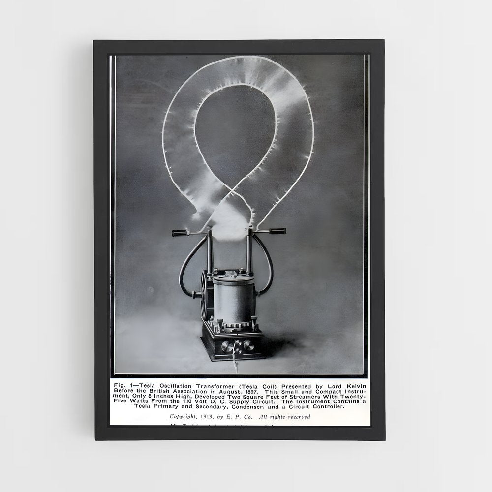 ap-tesla coil-3 cadre Noir