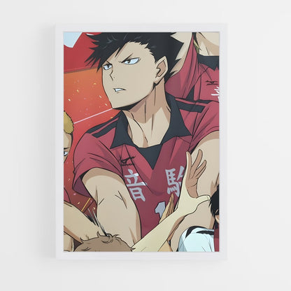 ap-tetsuro kuroo-3 cadre Blanc