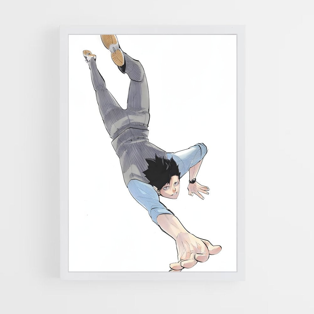ap-tetsuro kuroo-4 cadre Blanc