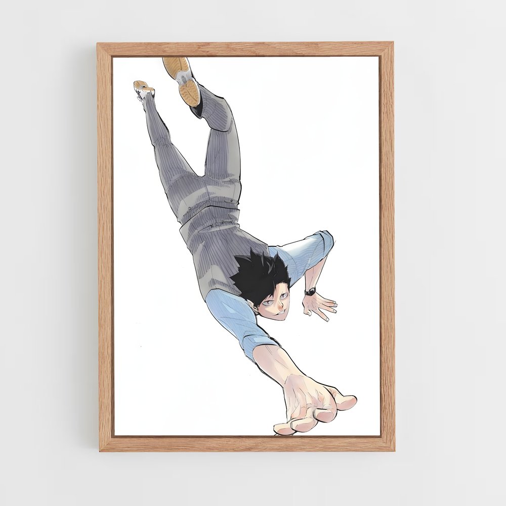 ap-tetsuro kuroo-4 cadre Bois clair