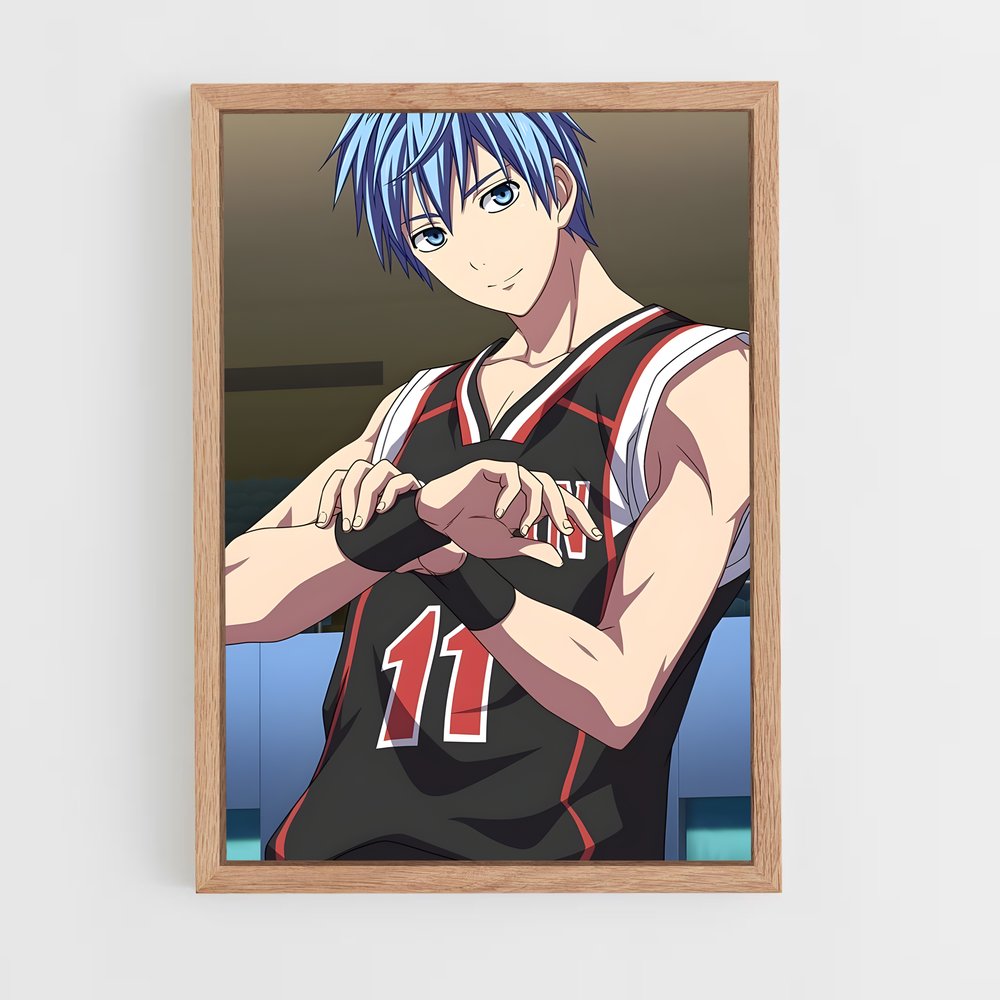 ap-tetsuya kuroko-2 cadre Bois clair