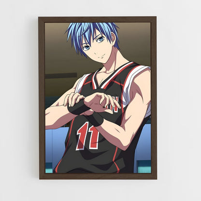 ap-tetsuya kuroko-2 cadre Bois foncé