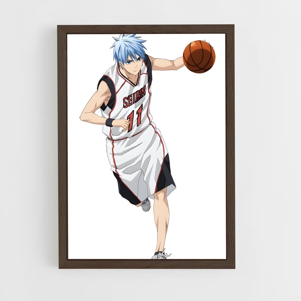 ap-tetsuya kuroko-3 cadre Bois foncé