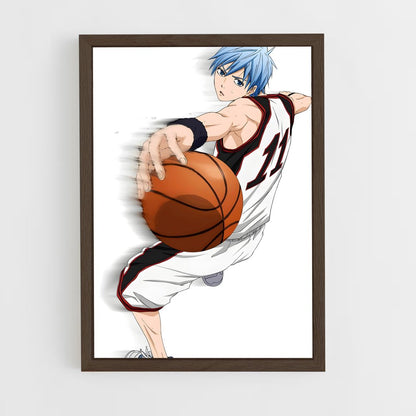 ap-tetsuya kuroko-6 cadre Bois foncé