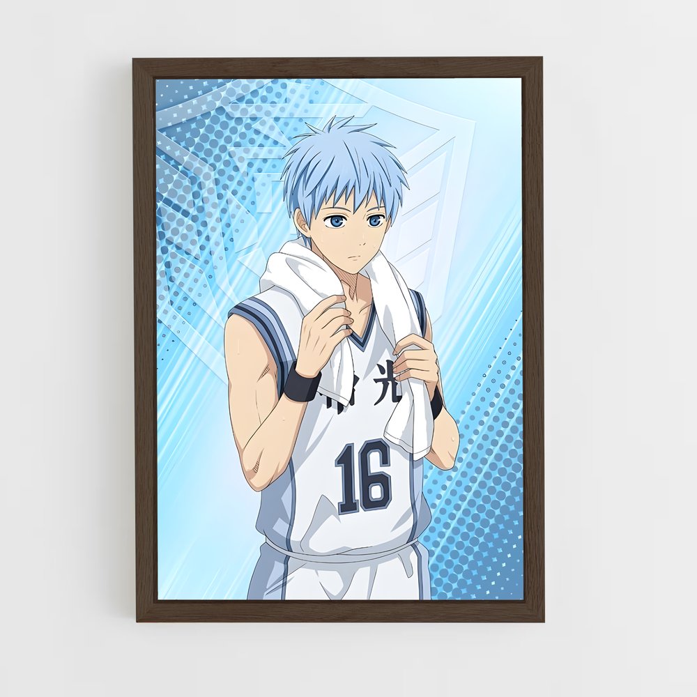 ap-tetsuya kuroko-7 cadre Bois foncé