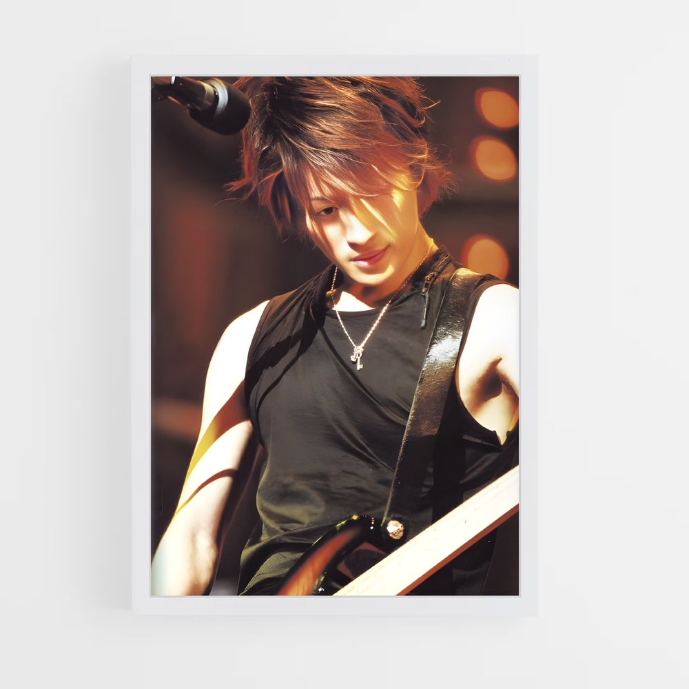 ap-tetsuya l'arc en ciel-1 cadre Blanc