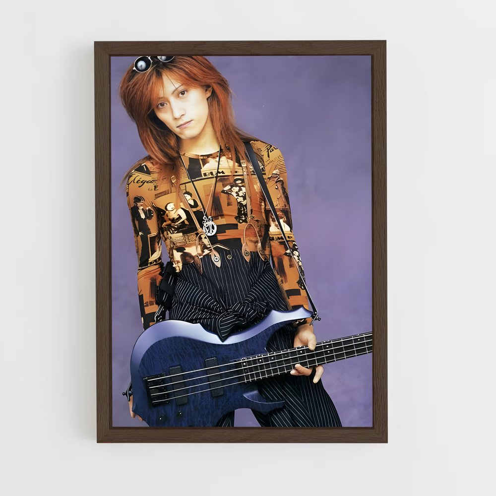 ap-tetsuya l'arc en ciel-3 cadre Bois foncé