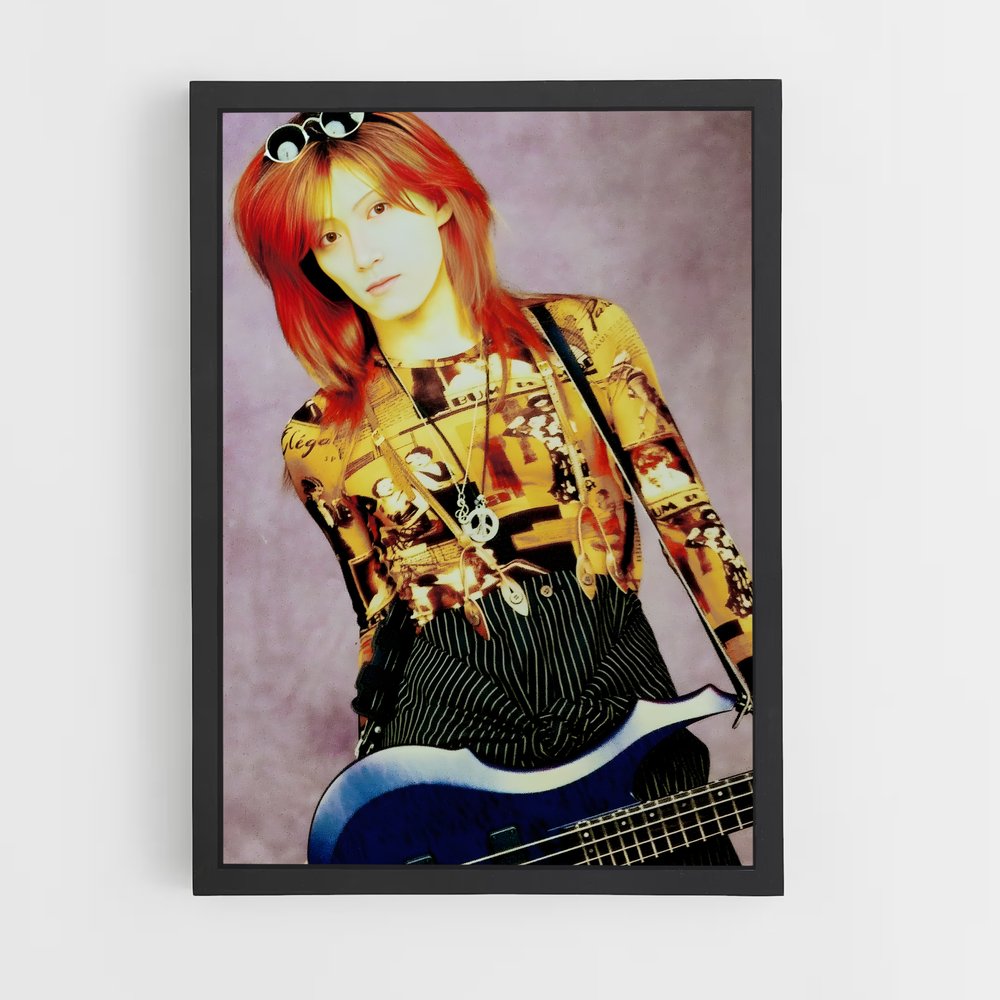 ap-tetsuya l'arc en ciel-5 cadre Noir