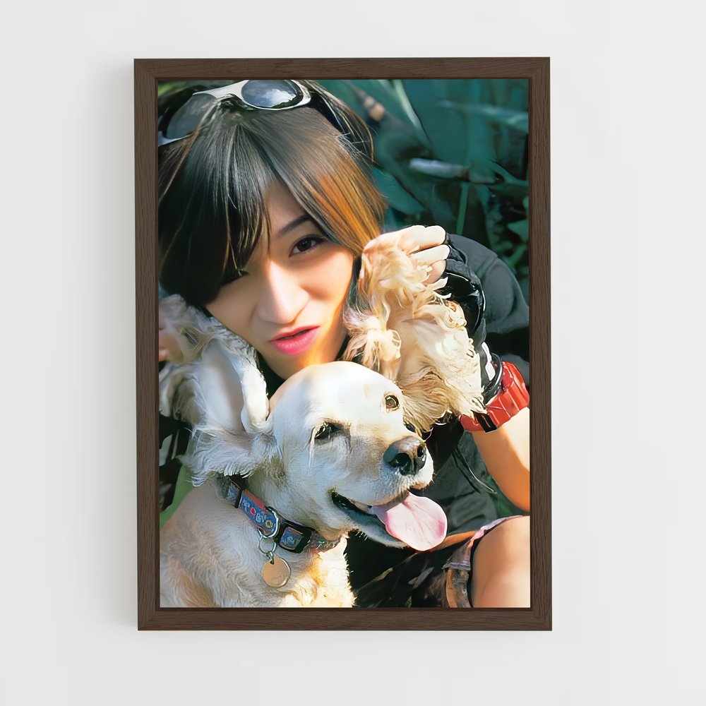ap-tetsuya l'arc en ciel-6 cadre Bois foncé