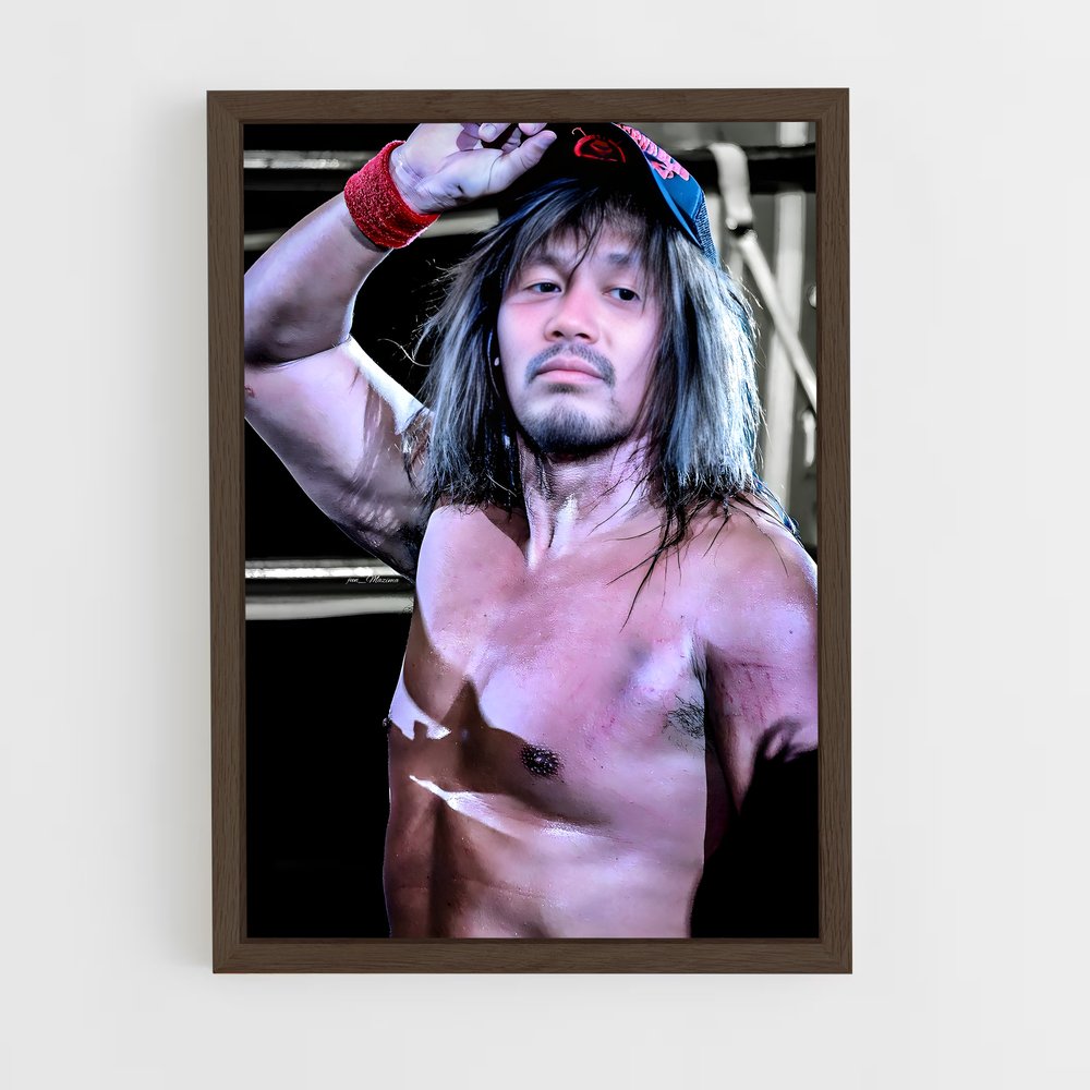 ap-tetsuya naito-2 cadre Bois foncé