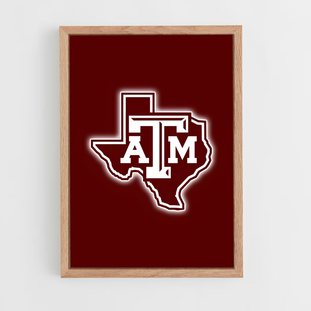 ap-texas aandm aggies-1 cadre Bois clair