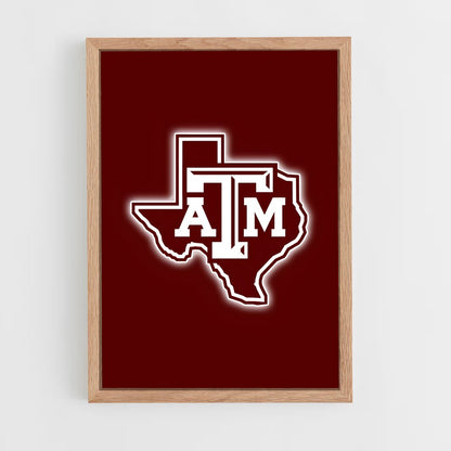 ap-texas aandm aggies-1 cadre Bois clair