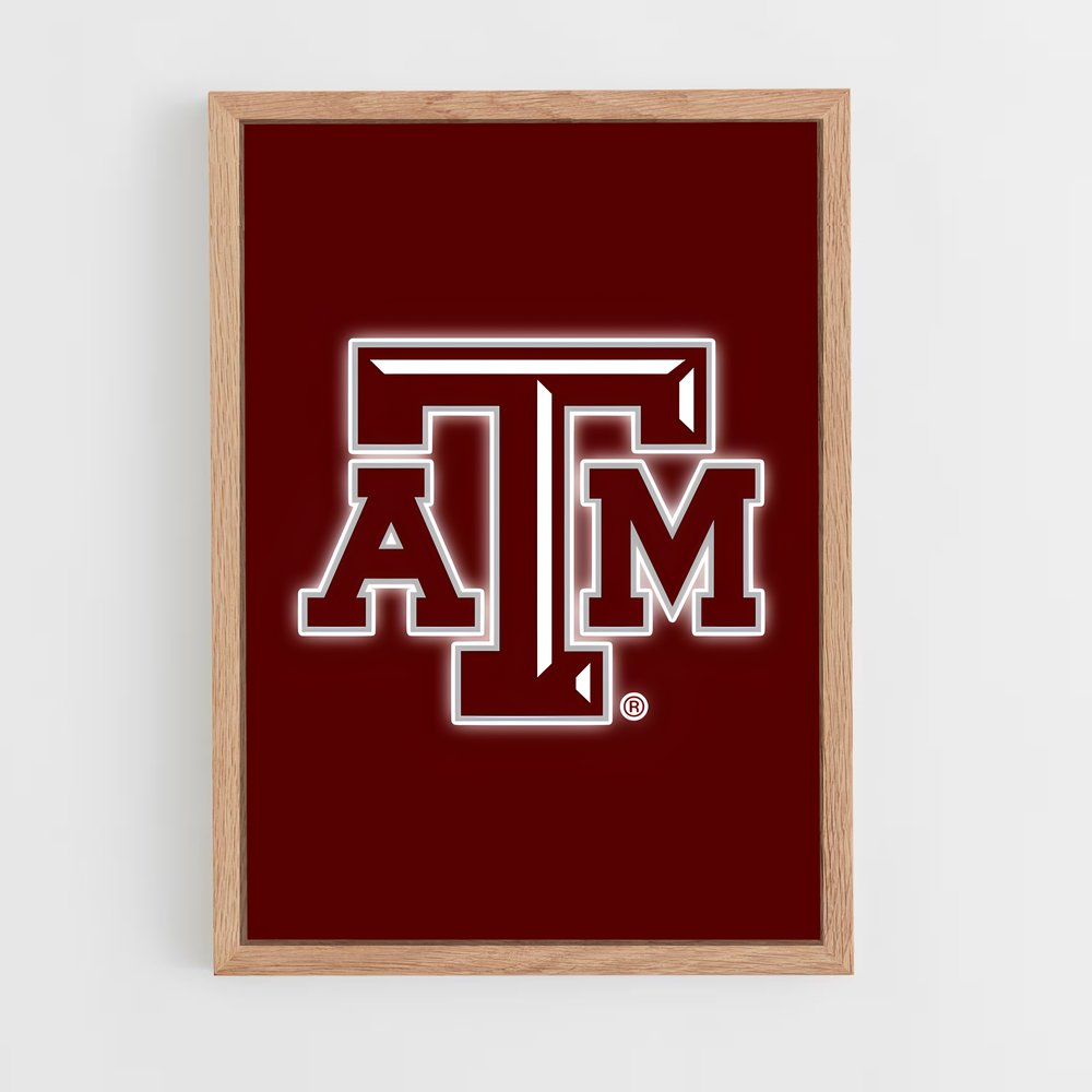 ap-texas aandm aggies-4 cadre Bois clair