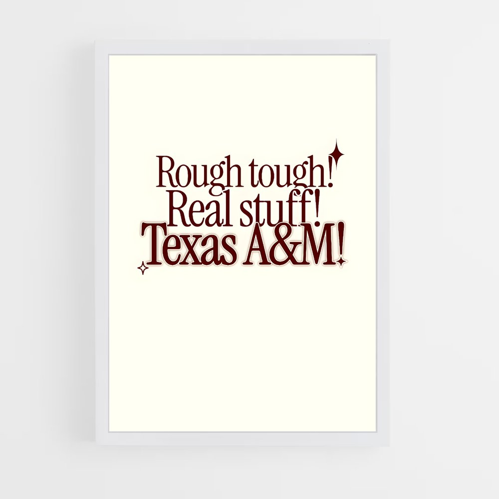 ap-texas aandm aggies-9 cadre Blanc