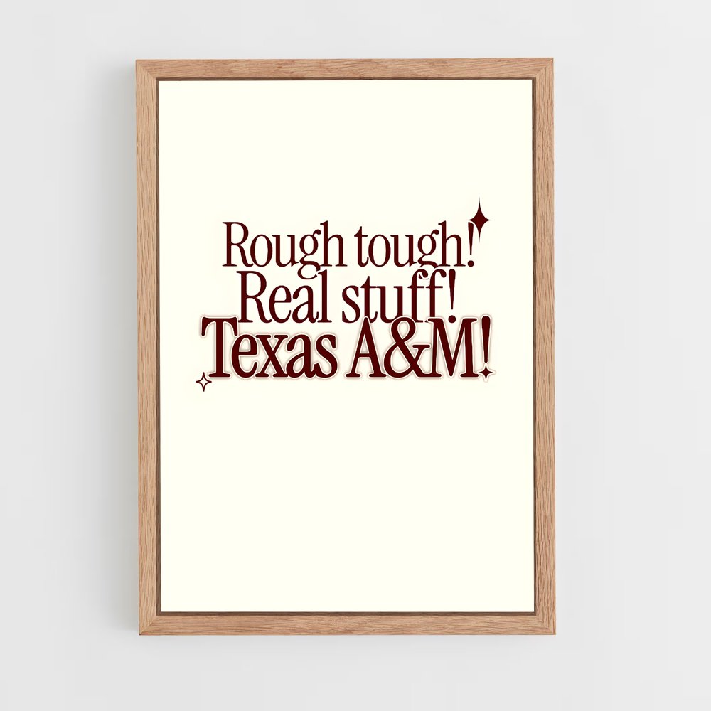 ap-texas aandm aggies-9 cadre Bois clair