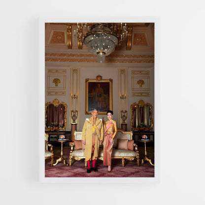 ap-thai royal family-4 cadre Blanc