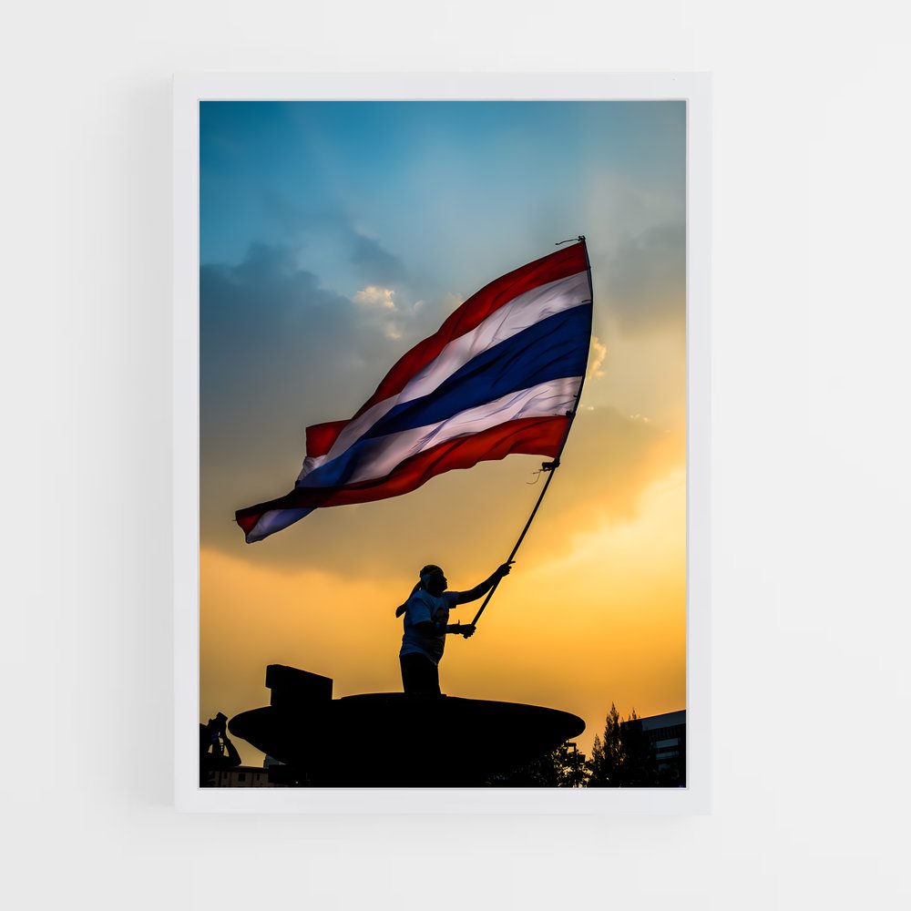 ap-thailand flag-2 cadre Blanc