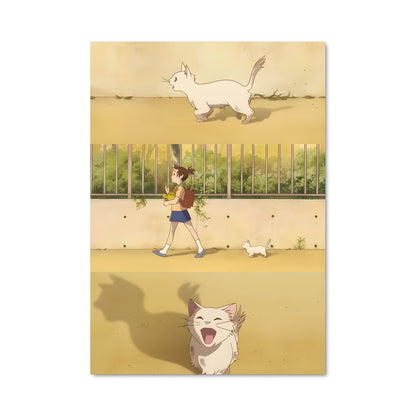Poster Promenade Féline