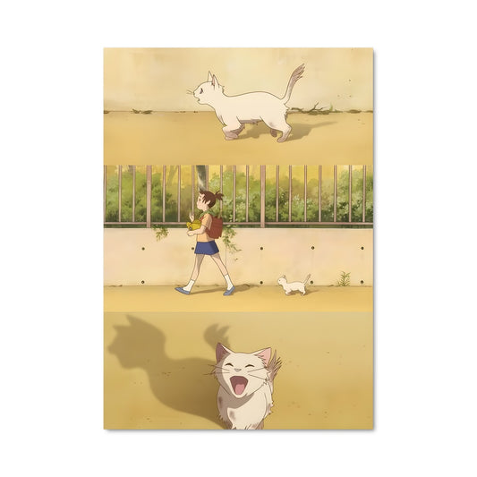 Poster Promenade Féline