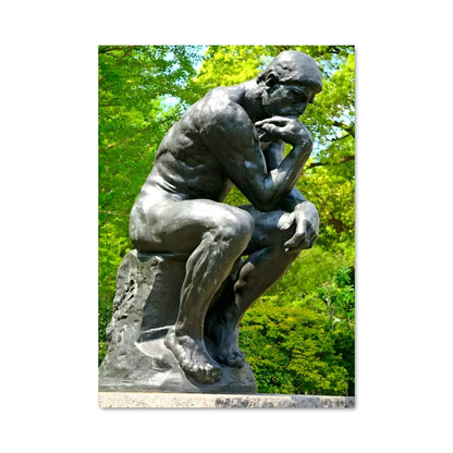 Poster The thinker rodin 20188