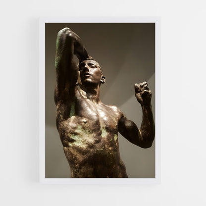 ap-the age of bronze rodin-1 cadre Blanc