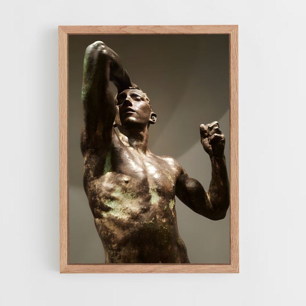 ap-the age of bronze rodin-1 cadre Bois clair