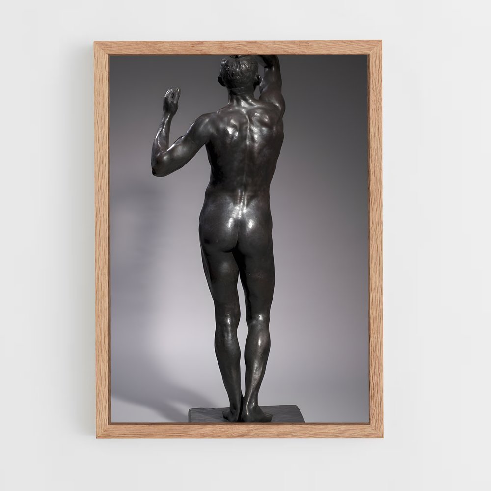 ap-the age of bronze rodin-2 cadre Bois clair