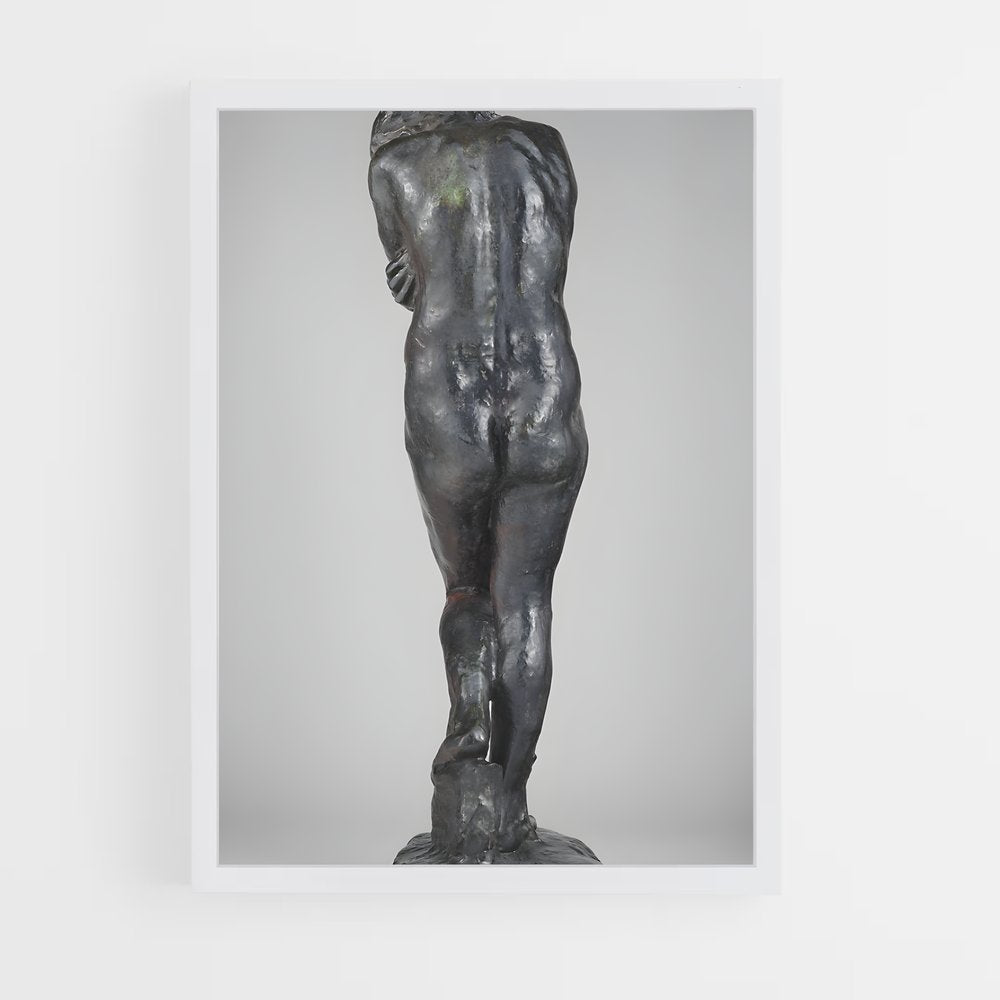 ap-the age of bronze rodin-5 cadre Blanc