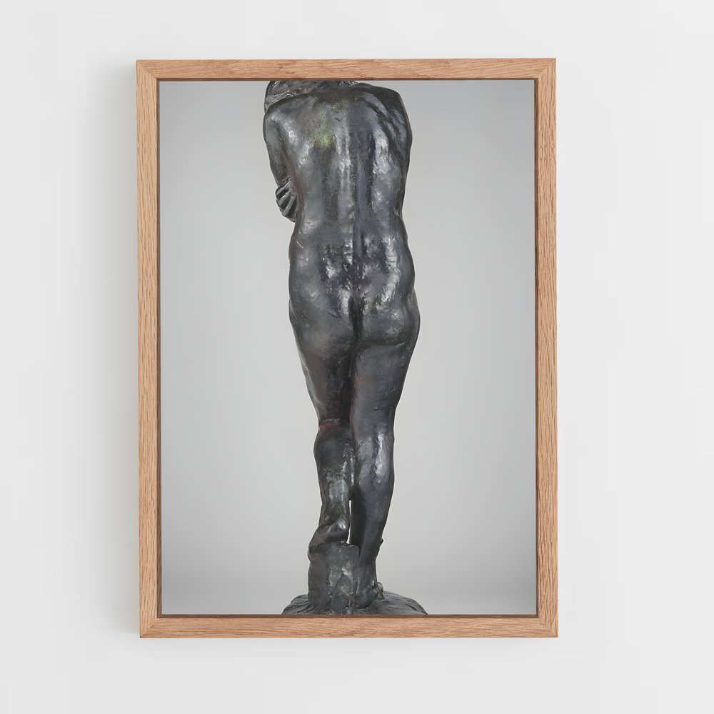 ap-the age of bronze rodin-5 cadre Bois clair