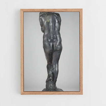 ap-the age of bronze rodin-5 cadre Bois clair