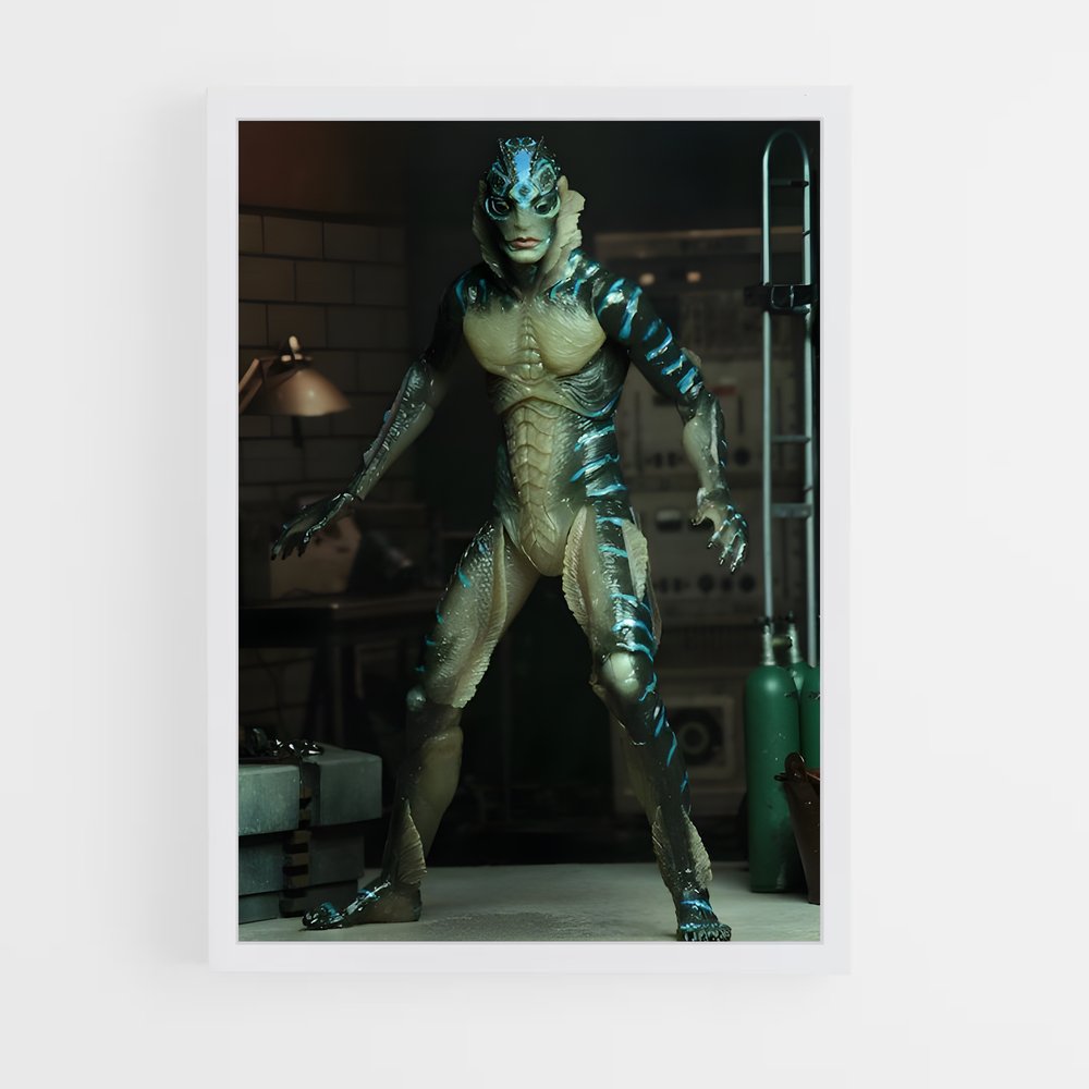 ap-the amphibian man-2 cadre Blanc