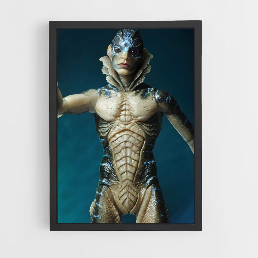 ap-the amphibian man-3 cadre Noir
