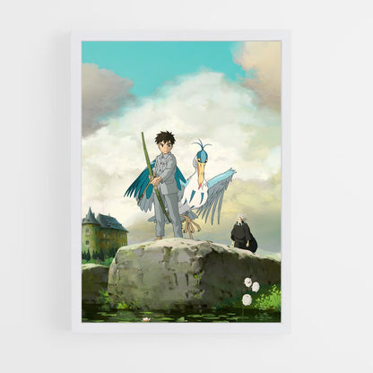 ap-the boy and the heron-1 cadre Blanc