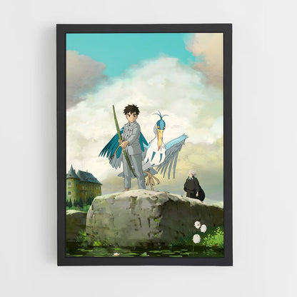 ap-the boy and the heron-1 cadre Noir