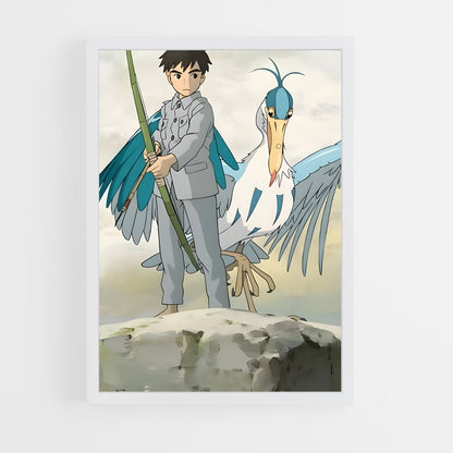 ap-the boy and the heron-3 cadre Blanc