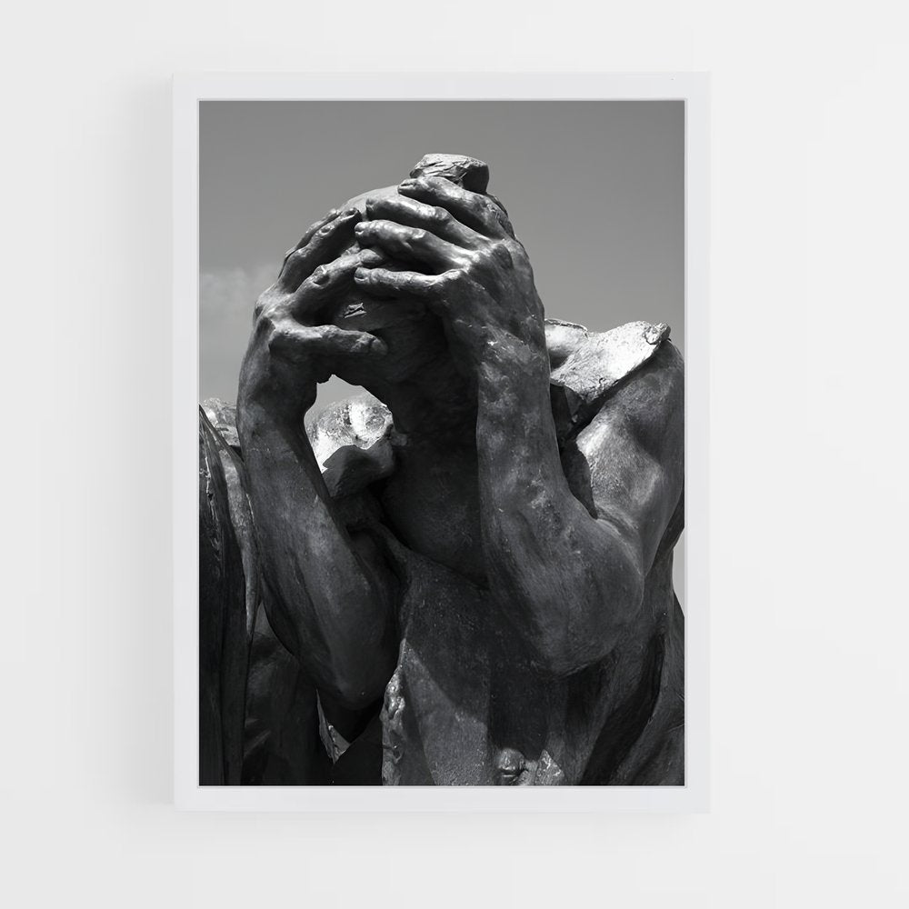 ap-the burghers of calais rodin-2 cadre Blanc