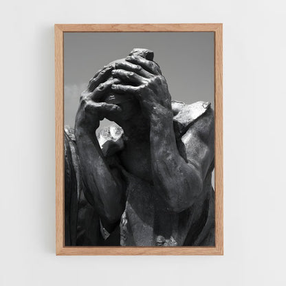ap-the burghers of calais rodin-2 cadre Bois clair