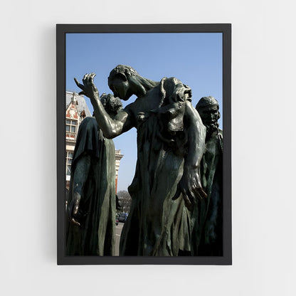 ap-the burghers of calais rodin-3 cadre Noir