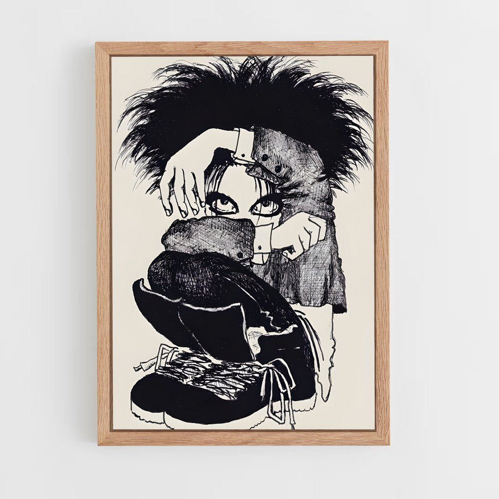ap-the cure-2 cadre Bois clair
