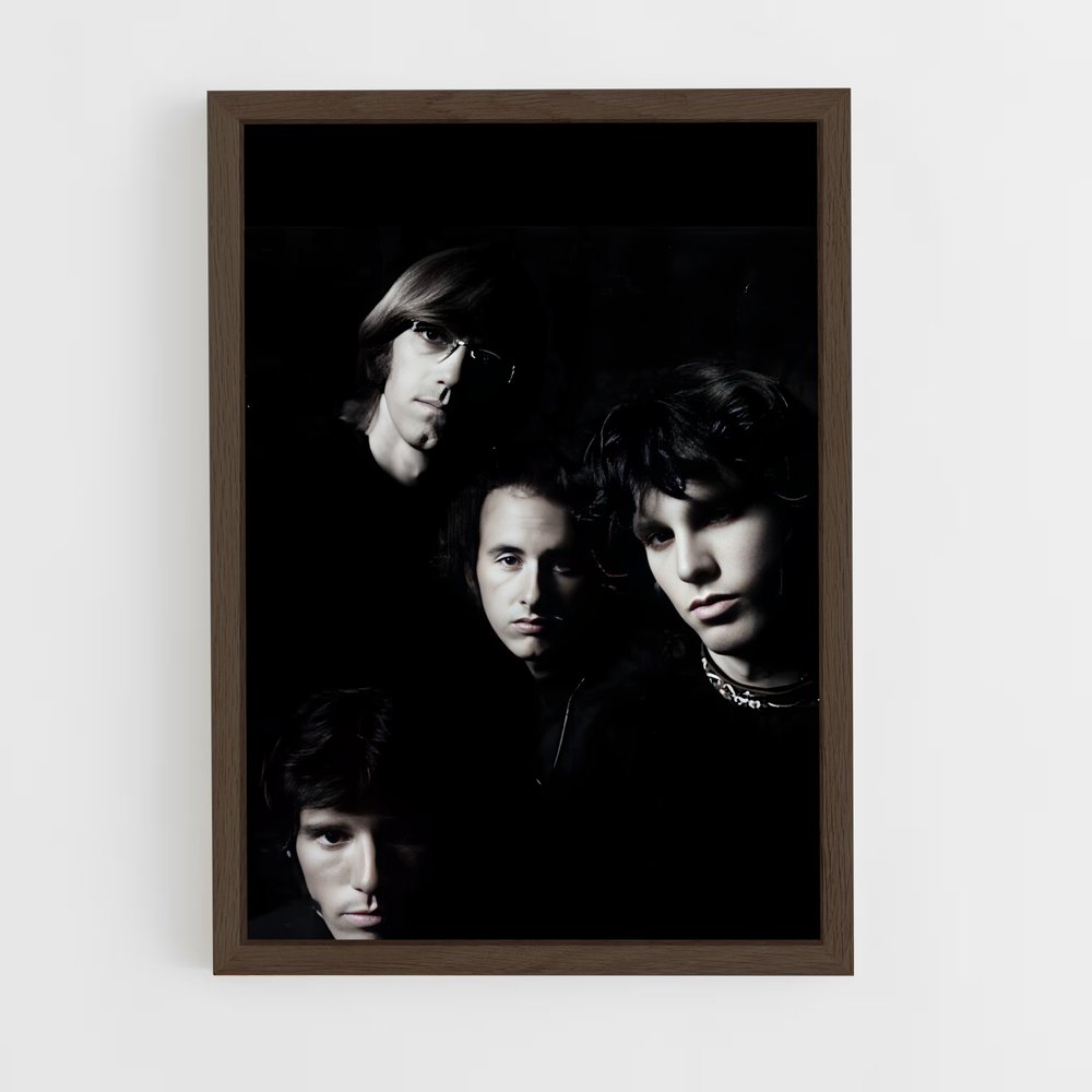 ap-the doors-3 cadre Bois foncé