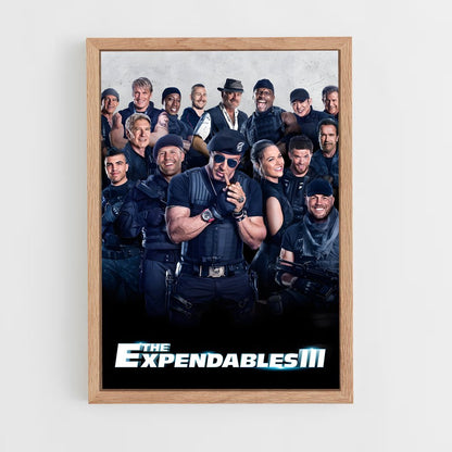 ap-the expendables-2 cadre Bois clair