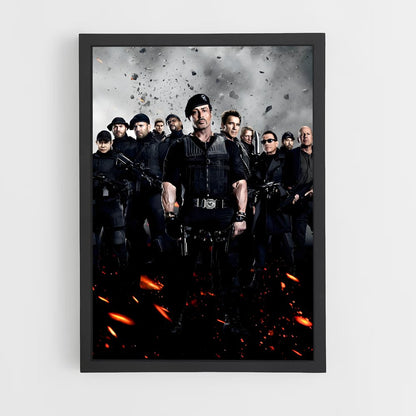 ap-the expendables-3 cadre Noir