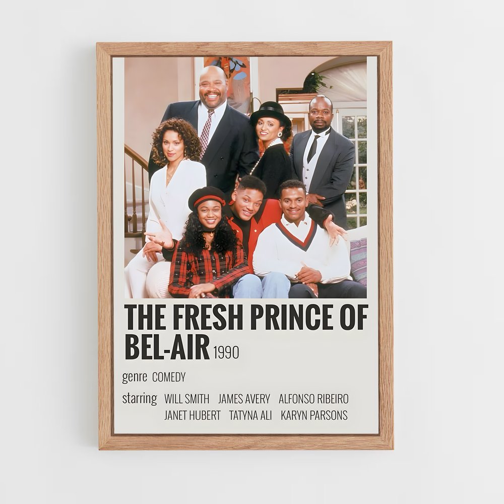 ap-the fresh prince of bel air-4 cadre Bois clair