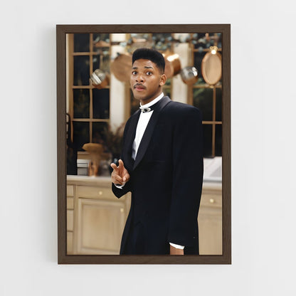 ap-the fresh prince of bel air-6 cadre Bois foncé